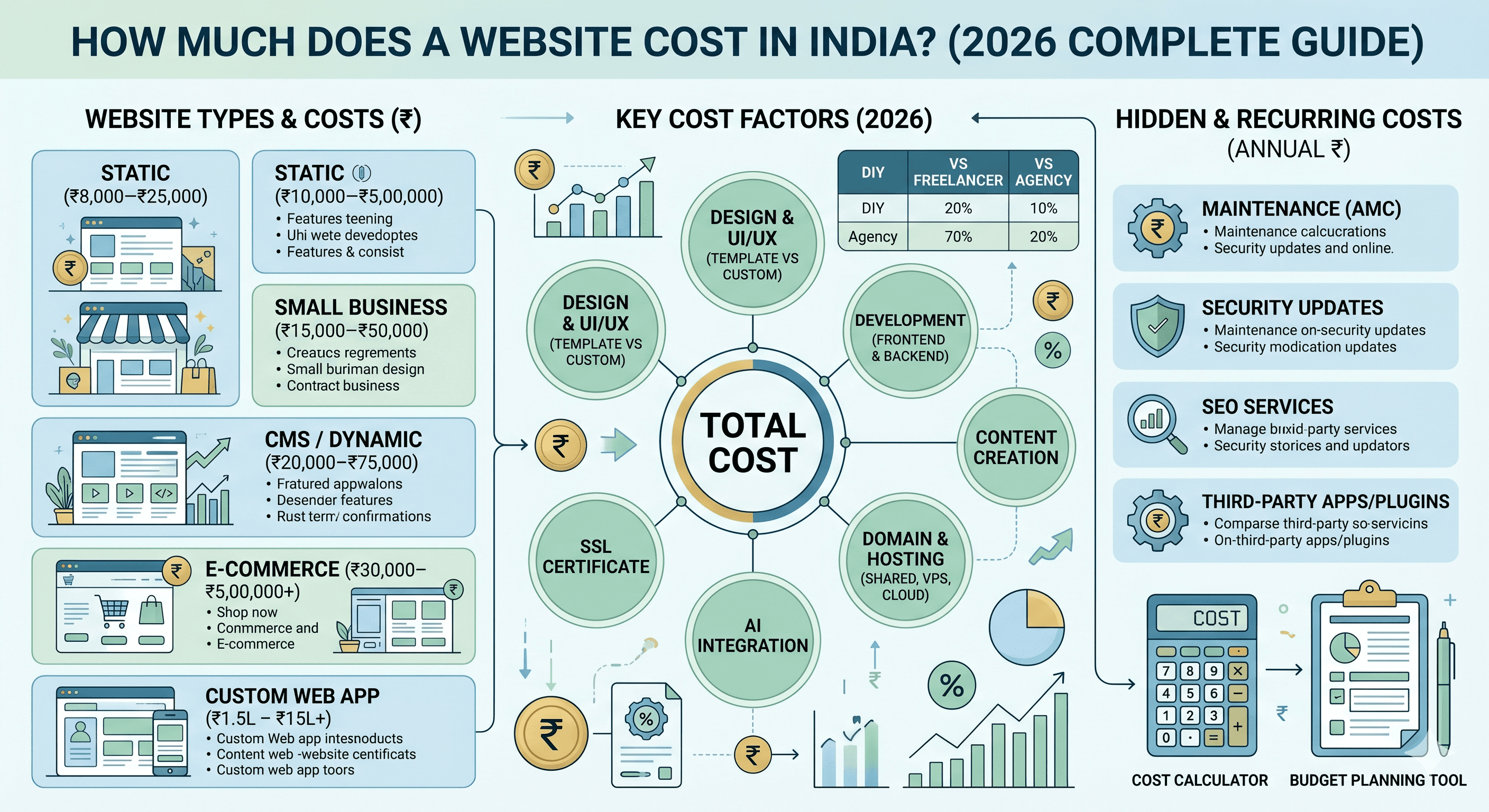 How Much Does a Website Cost in India? (2026 Complete Guide) | CircuitWave