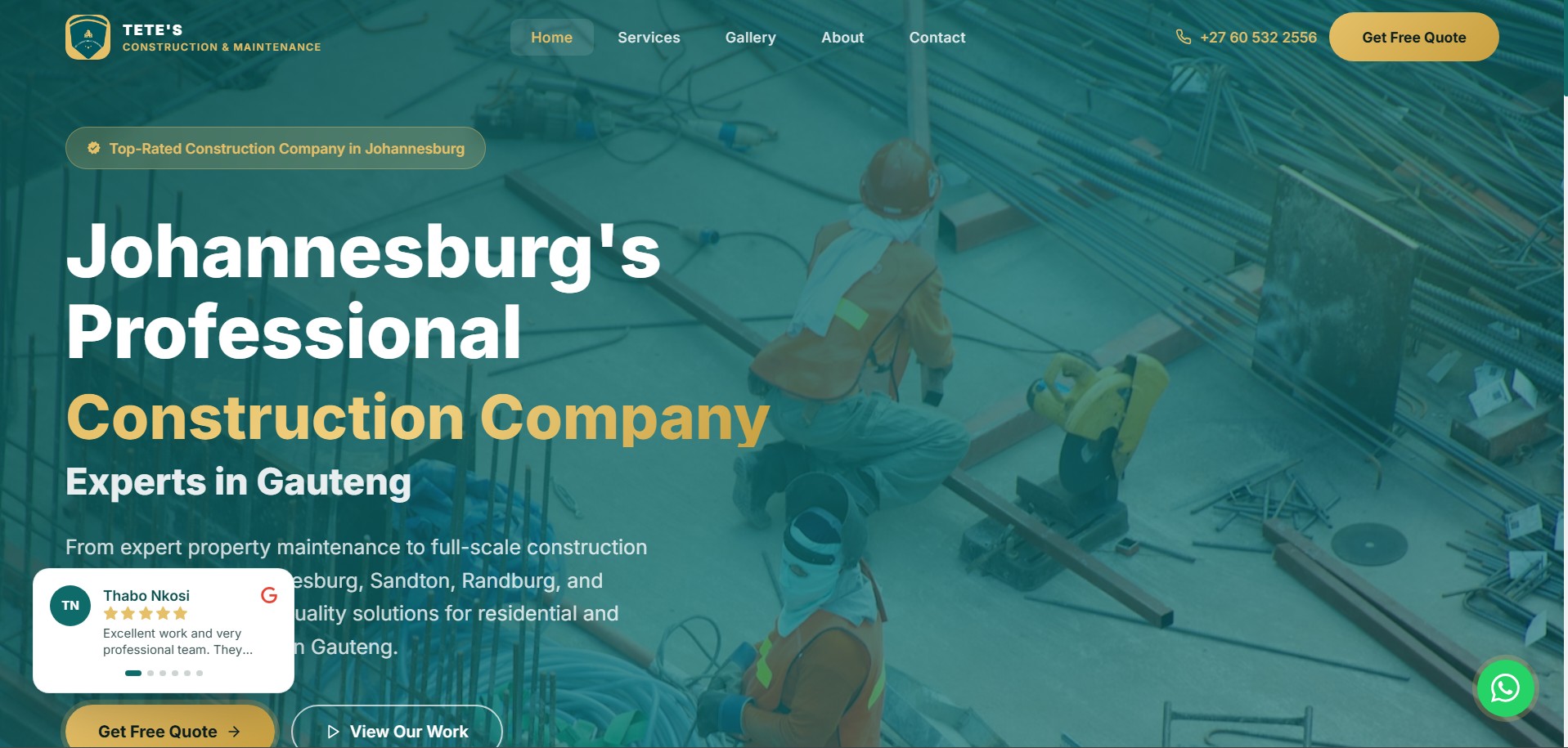 Tete Construction preview